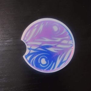 Peacock Designe Car Coaster